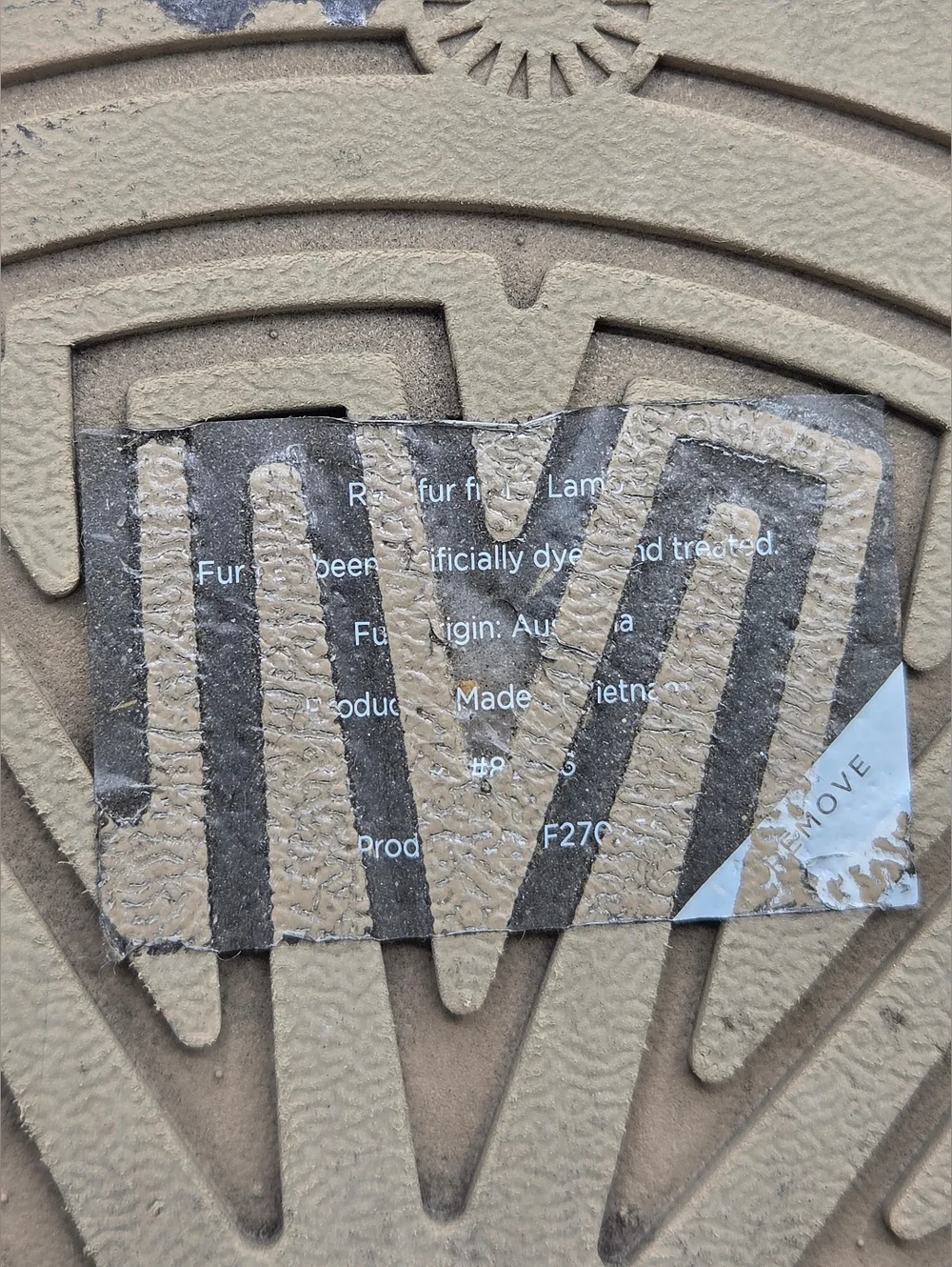 UGG Disquette Platform Suede Fur Slides Sand Size 6 - Picture 13 of 15